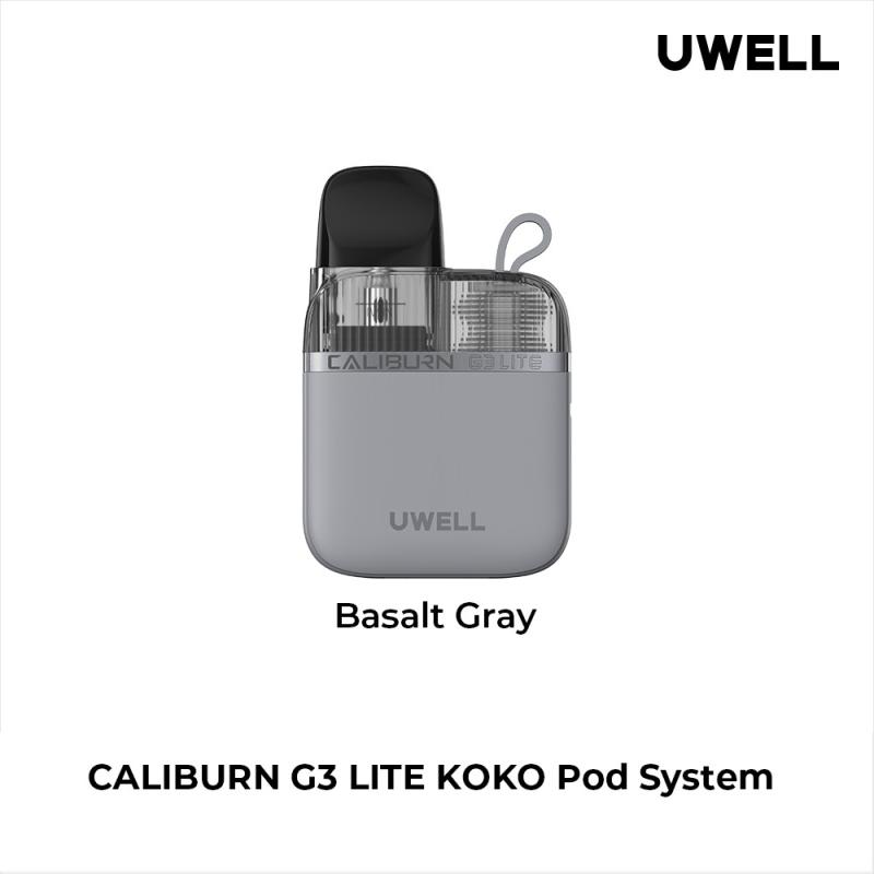 Uwell Caliburn G3 Lite Koko Pod Kit 1200mAh 25W 2.5ml Basalt Grey